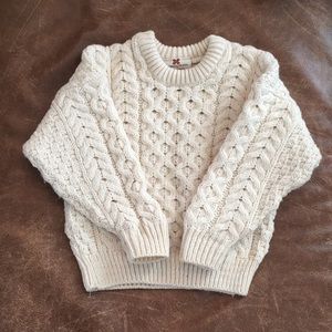 Toddler Irish wool sweater